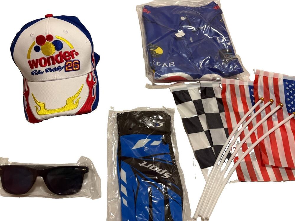 Ricky Bobby Shirt Talladega Nights Wonder bread 66Hat Cap New Racing Accessories